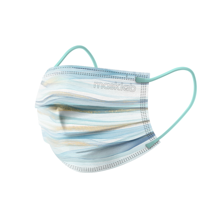 Aquamarine Adult 3-ply Surgical Mask 2.0 (Pouch of 10)