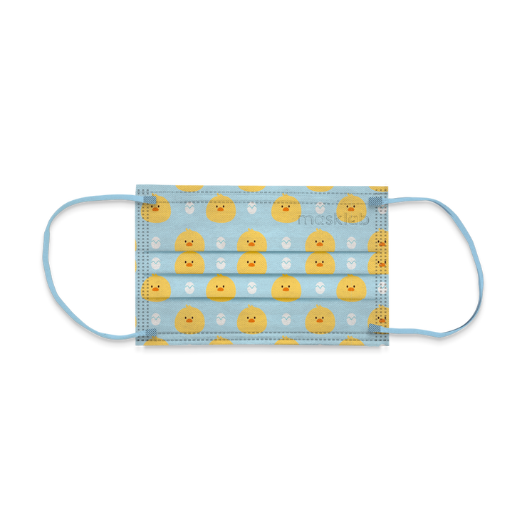 Yellow Chick Junior Size 3-ply Surgical Mask 2.0 (Pouch of 10)
