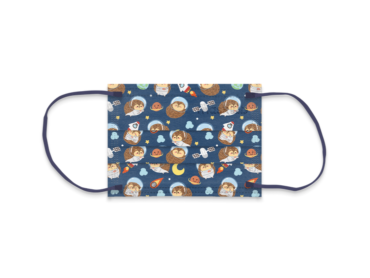 Hedgehog Astronaut Child Size 3-ply Surgical Mask 2.0 (Pouch of 10)