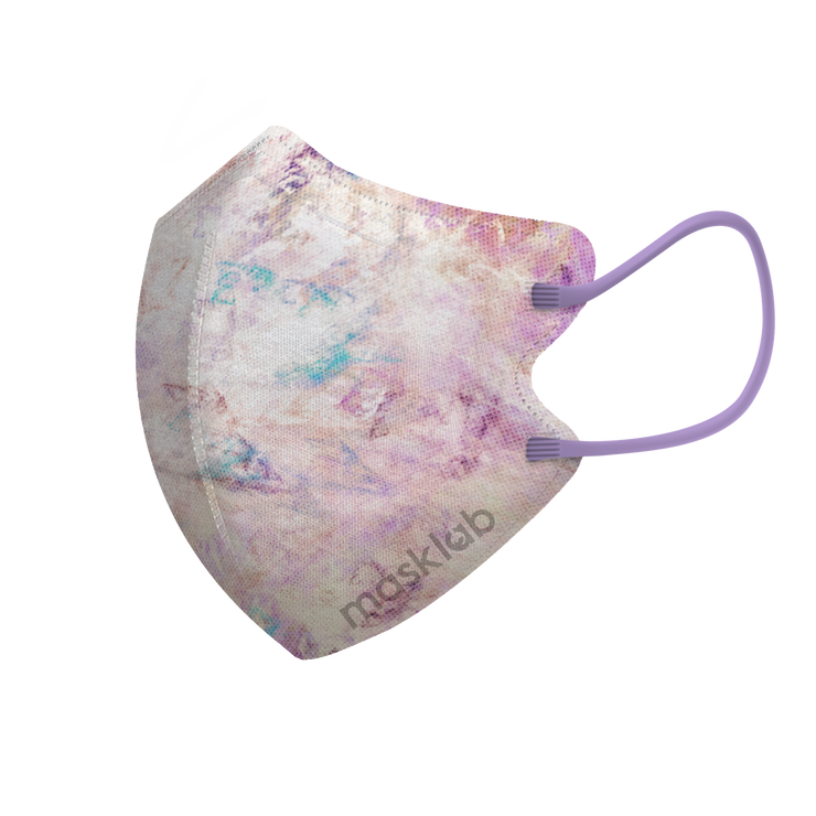 神秘星塵三層2D纖面型口罩 - 大碼 (袋裝5個)