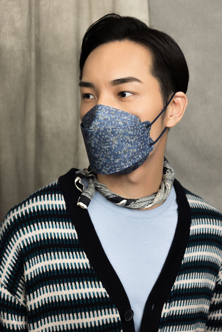 Midnight Knit Adult Korean-style Respirator 2.0 (Box of 10, Individually-wrapped)